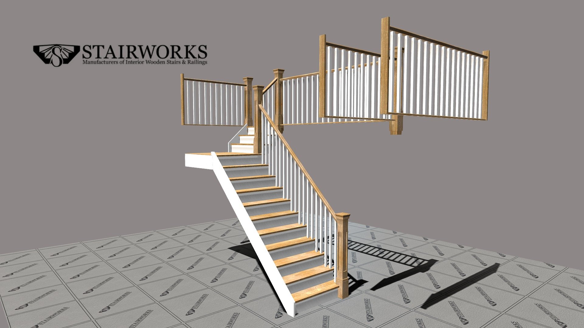 EAG_555 PARADISE_STAIR-RAILING_DESIGN - 3D model by STW (@scottu ...