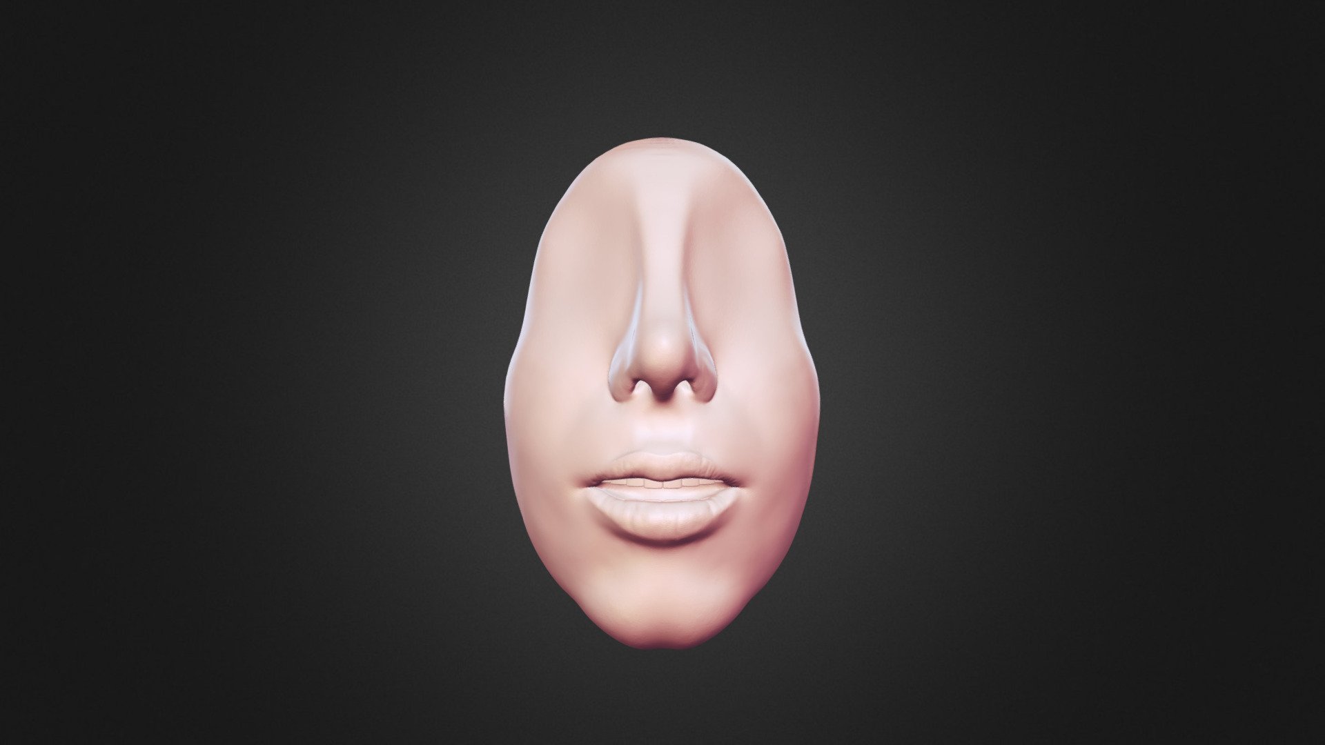 SculptJanuary Day 01| Mouth & Nose