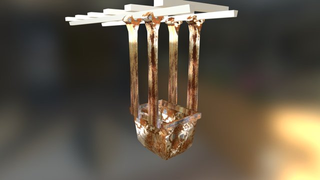 Minecart 3D Model