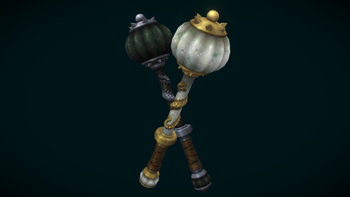 ABC Armory: Chui Hammers 3D Model