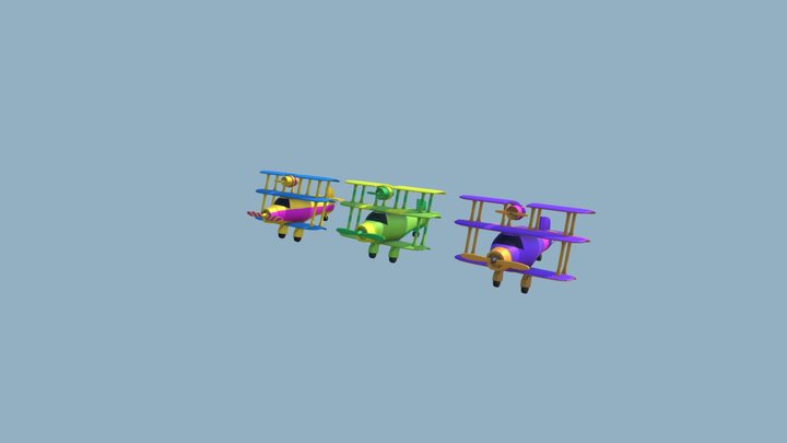 Flying Circus 3D Model