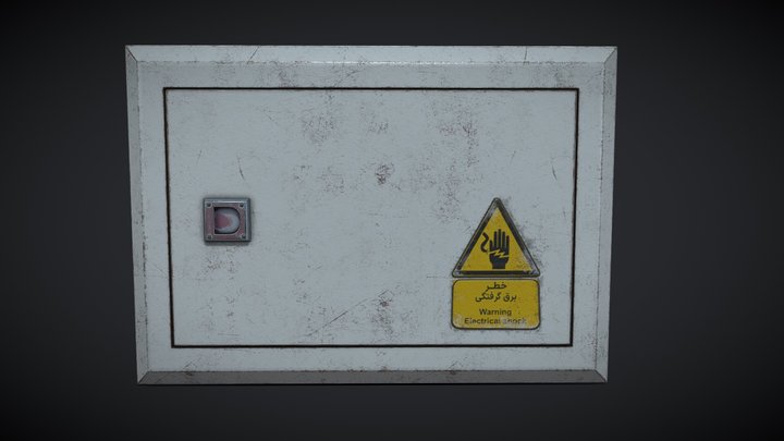 Electrical Box On The Wall _ 5MB – Free 3D Model STL