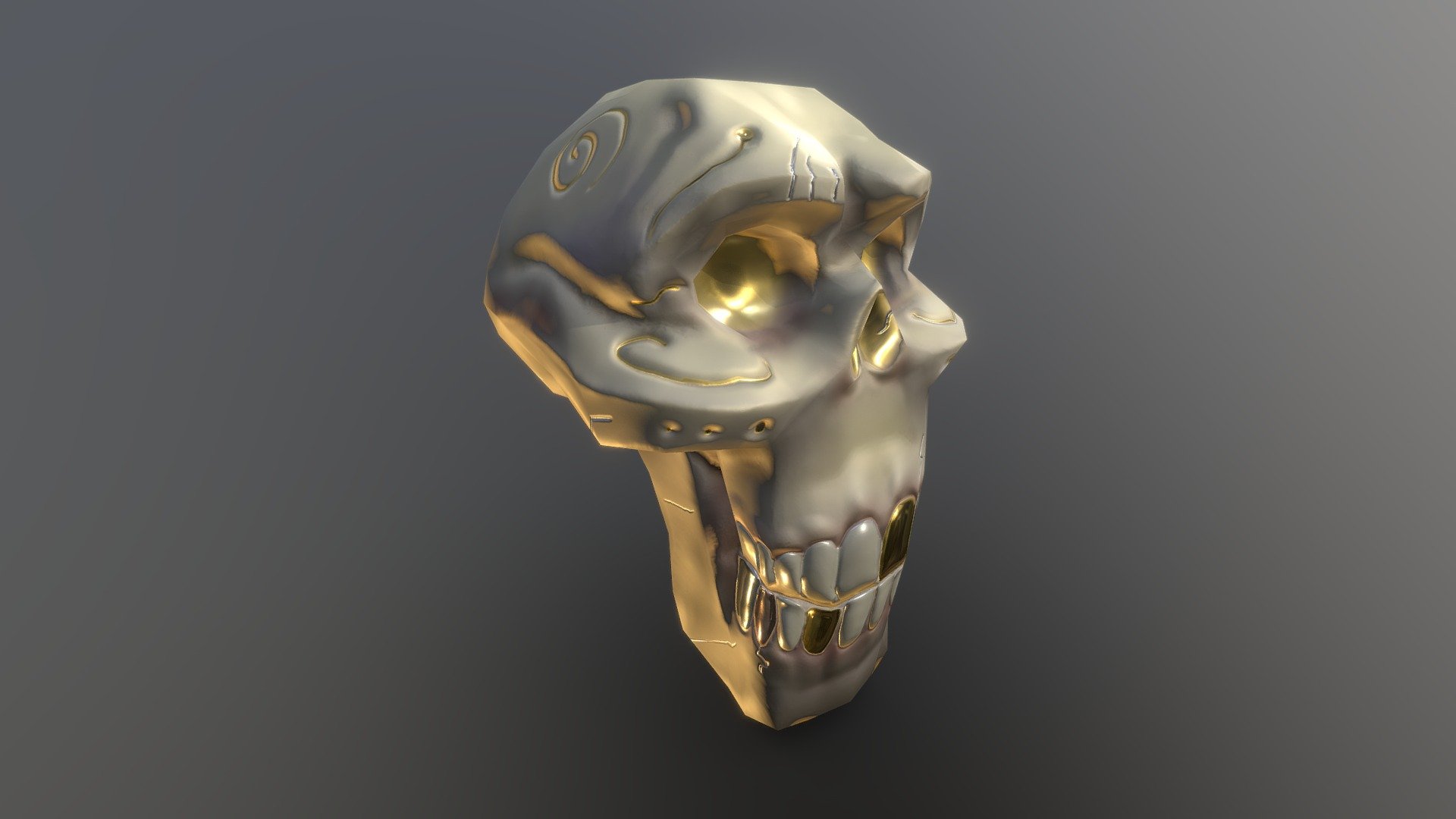 Gus the shiny skull