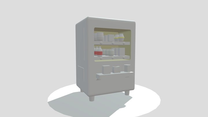 Vending Machine 3D Model