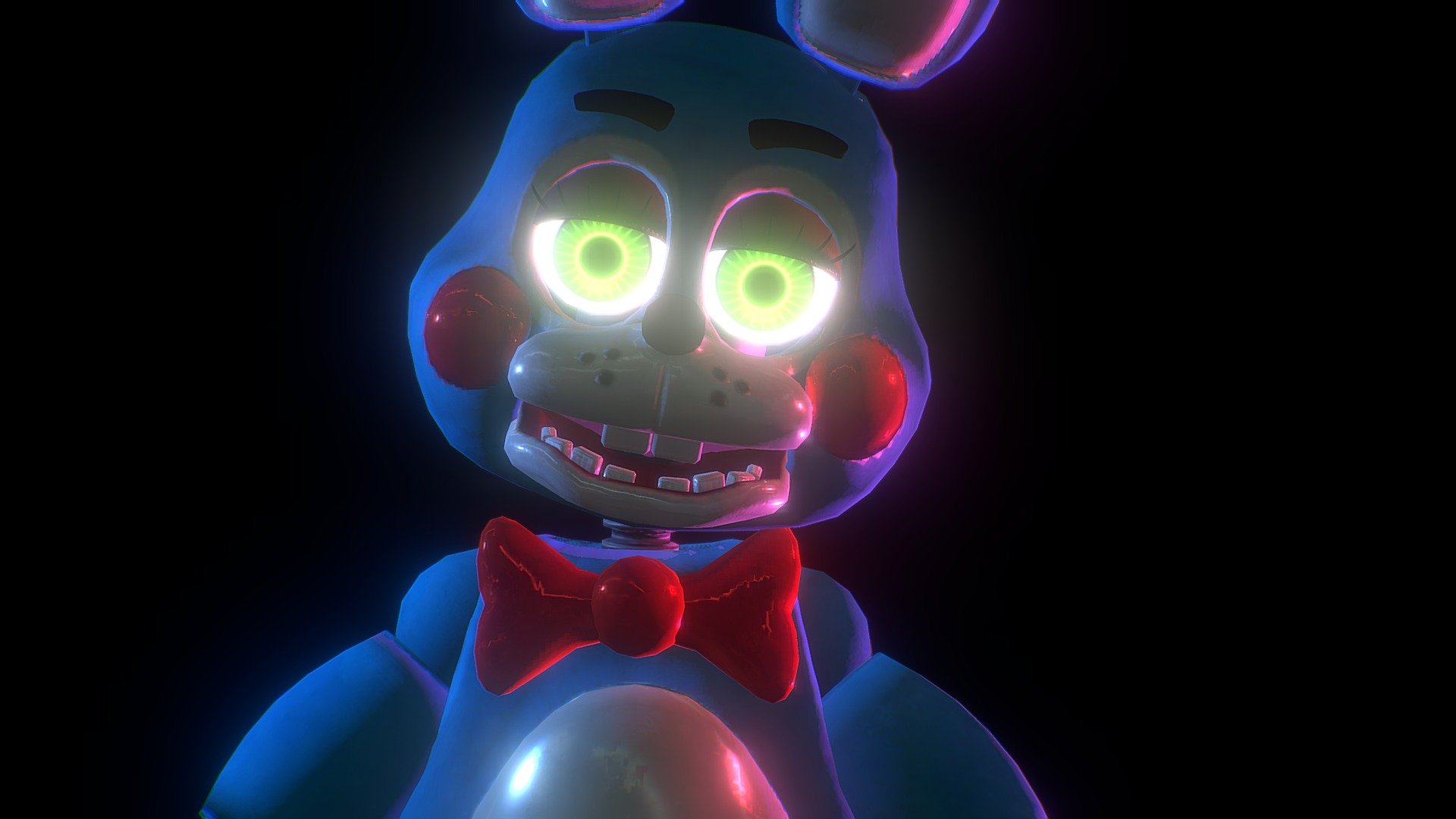 Toy Bonnie  FNAF AR - Download Free 3D model by MrSpringMen (@MrSpringMen)  [16be542]