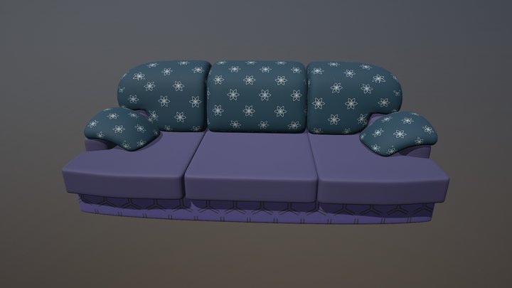 Another Sofa 3D Model