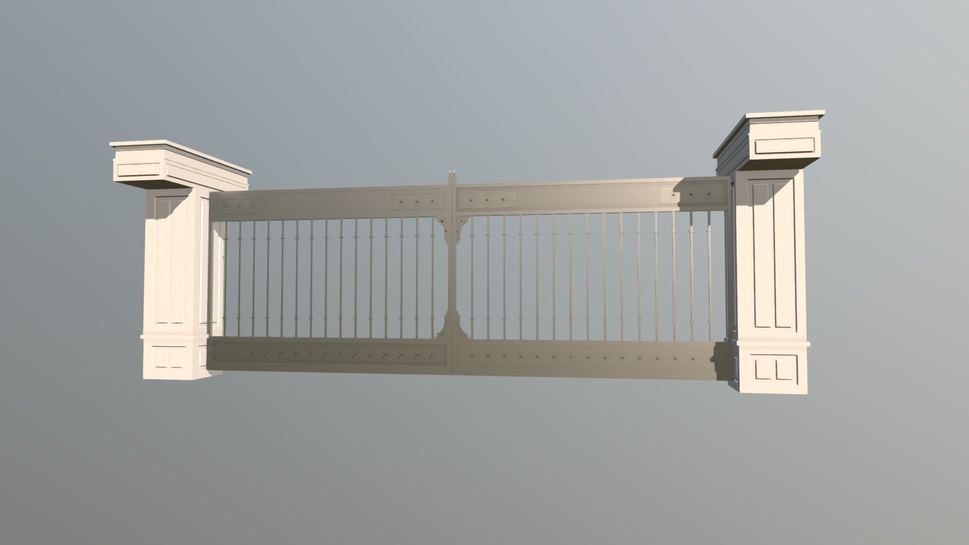 temple_gate_2 - Download Free 3D model by พระมหาเจดีย์ศรีแสงธรรมวิสุทธิ