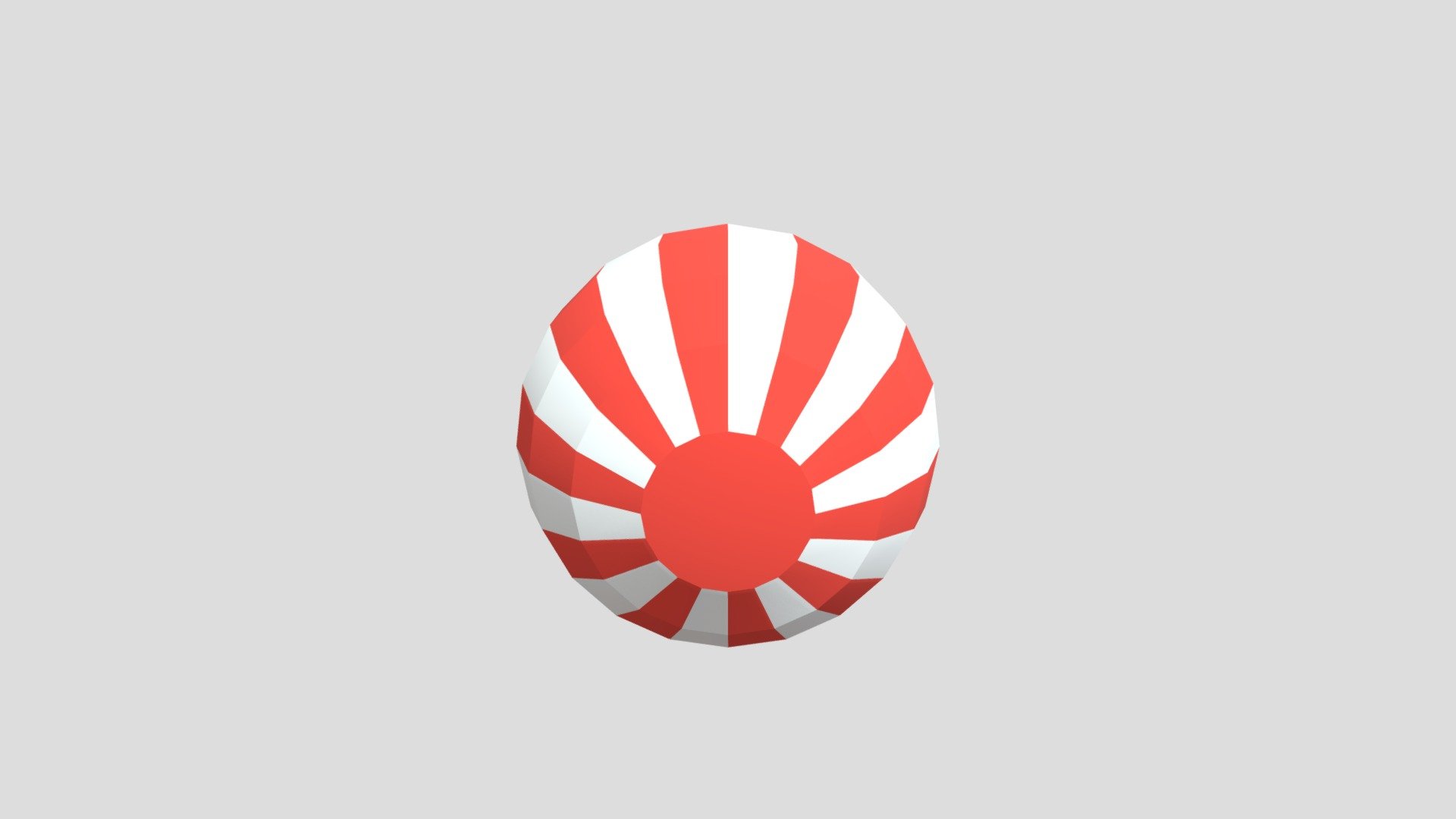Hot air balloon from Poly by Google