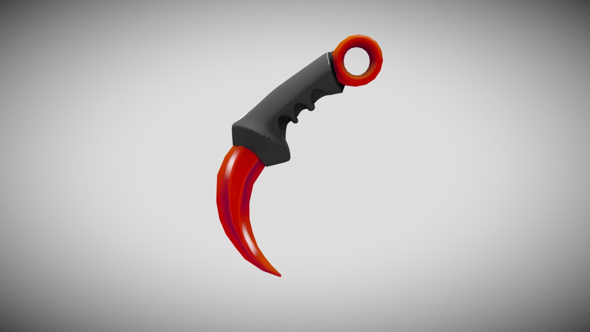 Karambit Knife - 3D model by DracoRei [6f96f19] - Sketchfab