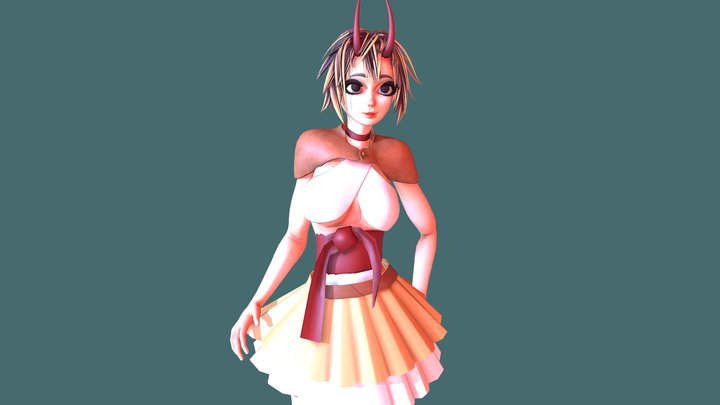 Demoness 3D Model