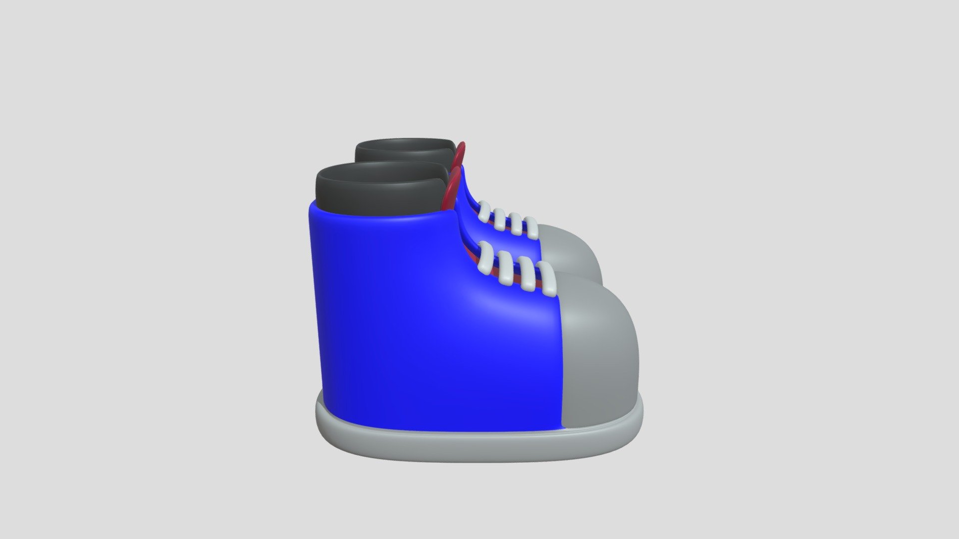 LOW POLY 3D SHOES