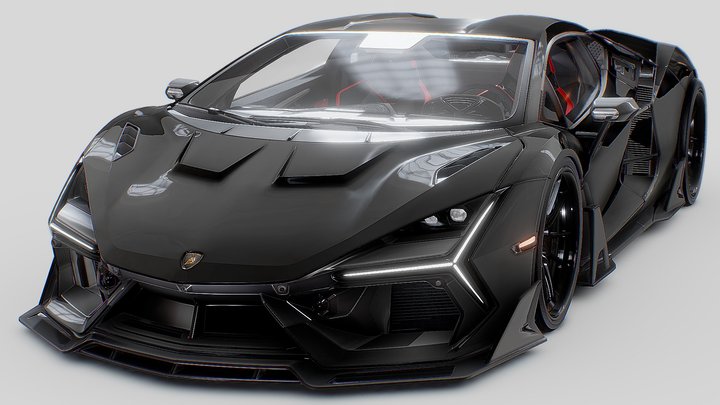 Lamborghini Revuelto Duke Dynamics 3D Model
