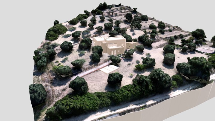 ottava terreno grande 3D Model