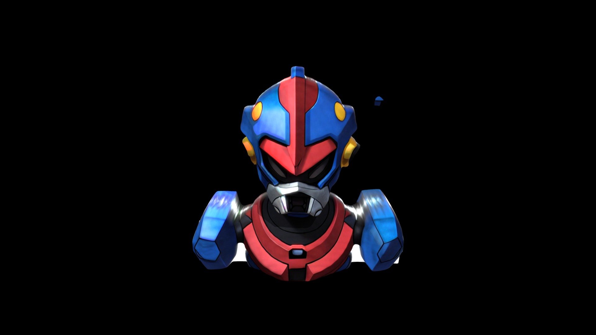 Helmet Mask Robot Cartoon 1330 - Download Free 3D model by klrxyz ...