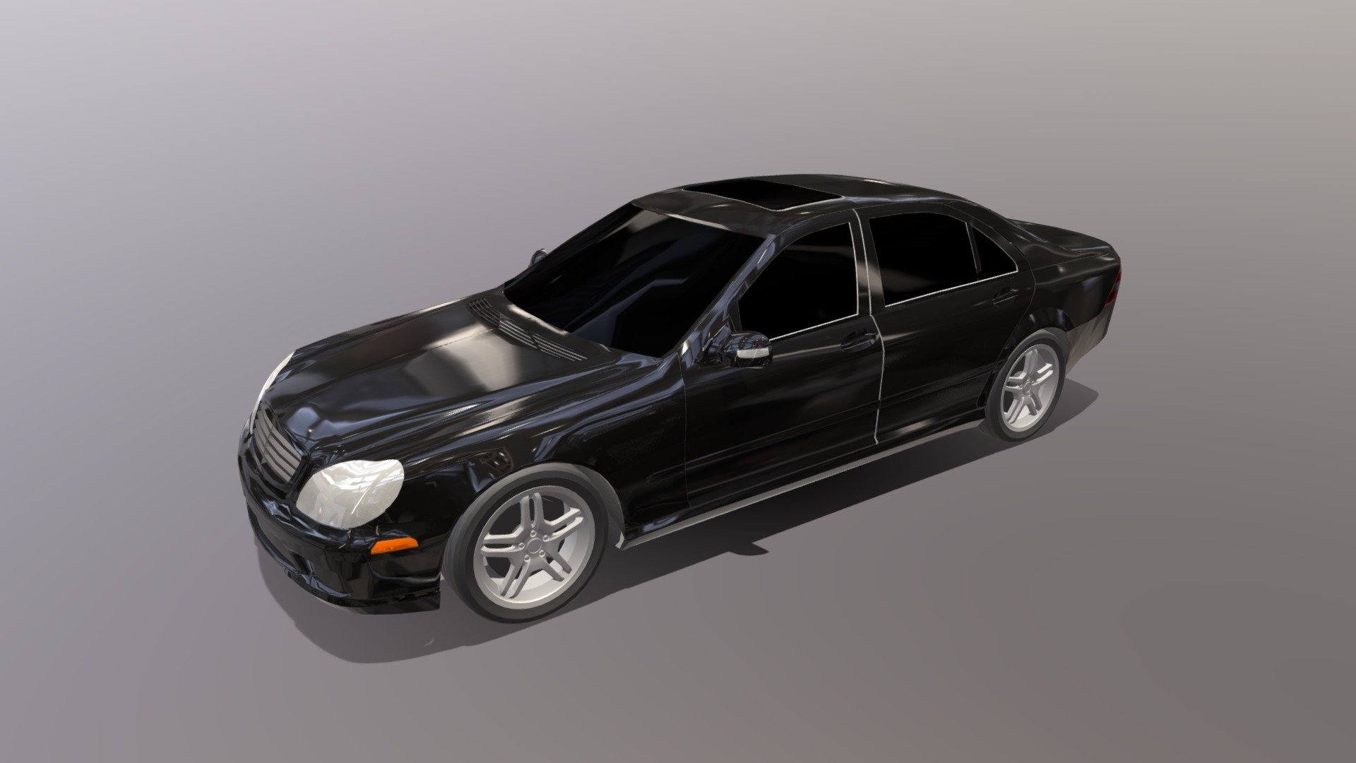 Mercedes Benz S65 - 3D model by Digital BIM Solutions ...