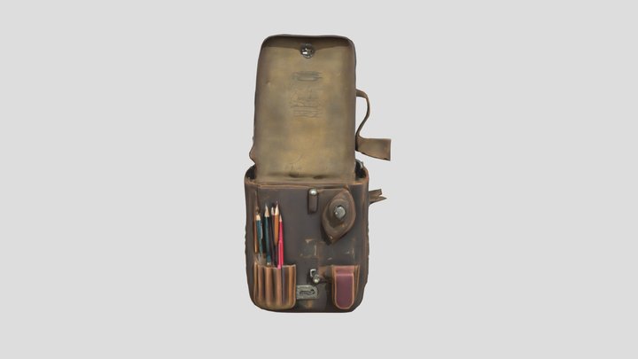 Vintage_ Military_ Offi_0524113735_texture 3D Model