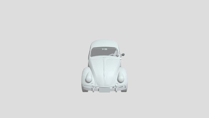 Volkswagen Beetle 3D Model