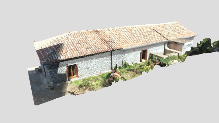Museum Iria (old stone mill) 3D Model