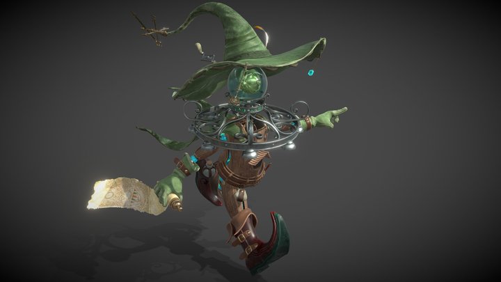 Aurum – The Alchemical Homunculus 3D Model