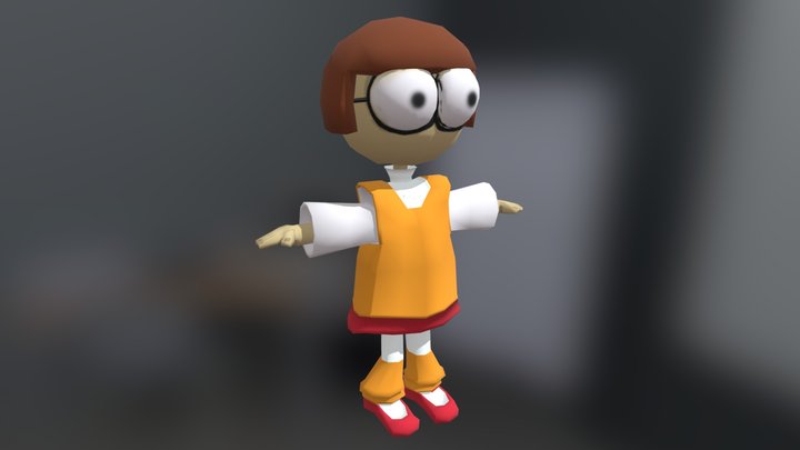 Velma do Pequeno Scoob 3D Model