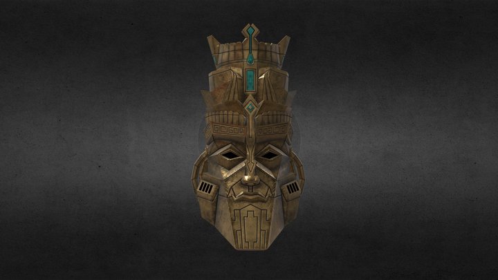 Helmet-of-december-king-dumac 3D Model
