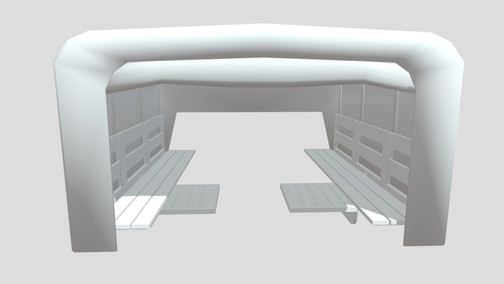 HMMWV M998 cargo/troop carrier 3D Model