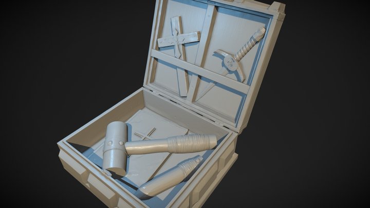 Vampire Hunter Kit 3D Model