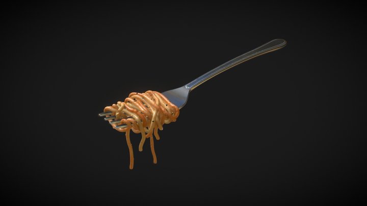 Spaghetti and Fork
