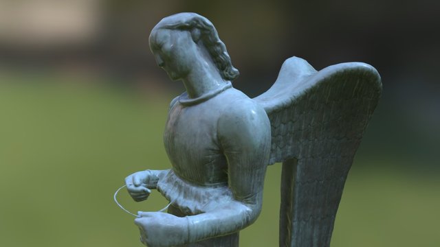 Brecheret 2 Cemiterio da Consolação 3D Model