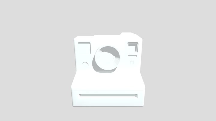 Polaroid Camera 3D Model