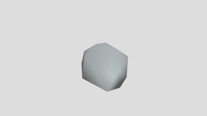 Big Rock 3D Model