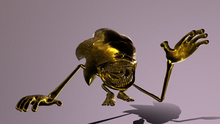 shin_sonic-1 3D Model