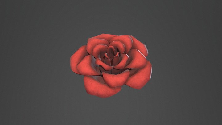 Rose 3D Model