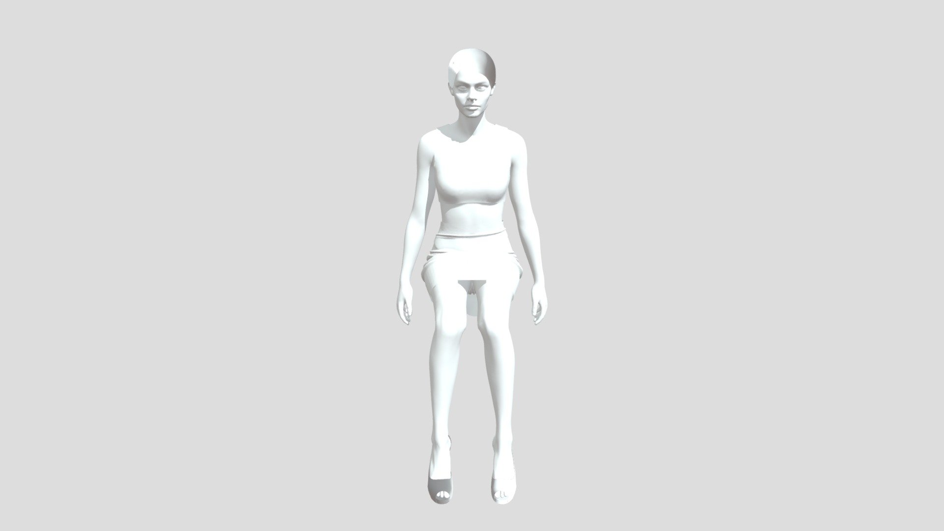 Pose-ponytail 3D