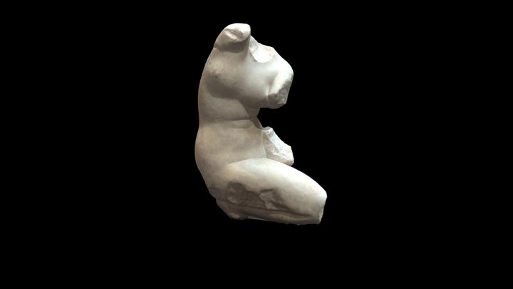 Marble Statue of Aphrodite 3D Model