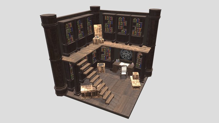 Magical Room 3D Model