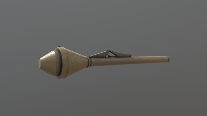 Panzerfaust 60 3D Model