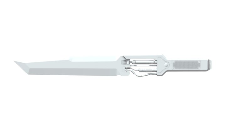 Titanium Sword 3D Model