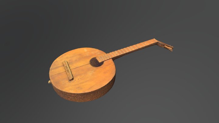 Guitar 3D Model