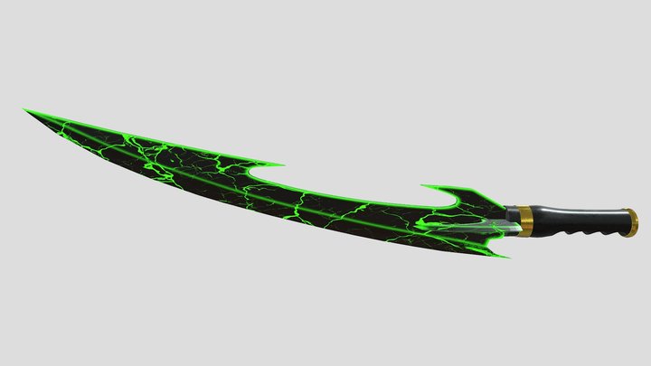 Fel Blade Reaver 3D Model