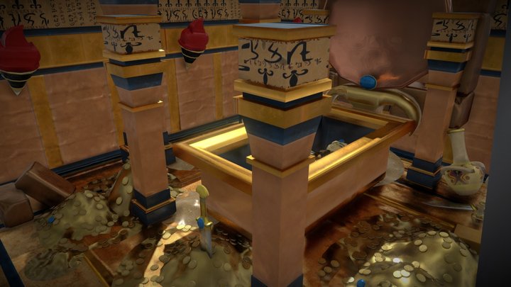 Pharaoh's Tomb 3D Model