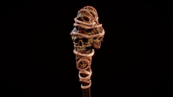 Mortal Reminder - Weapon Showcase 3D Model