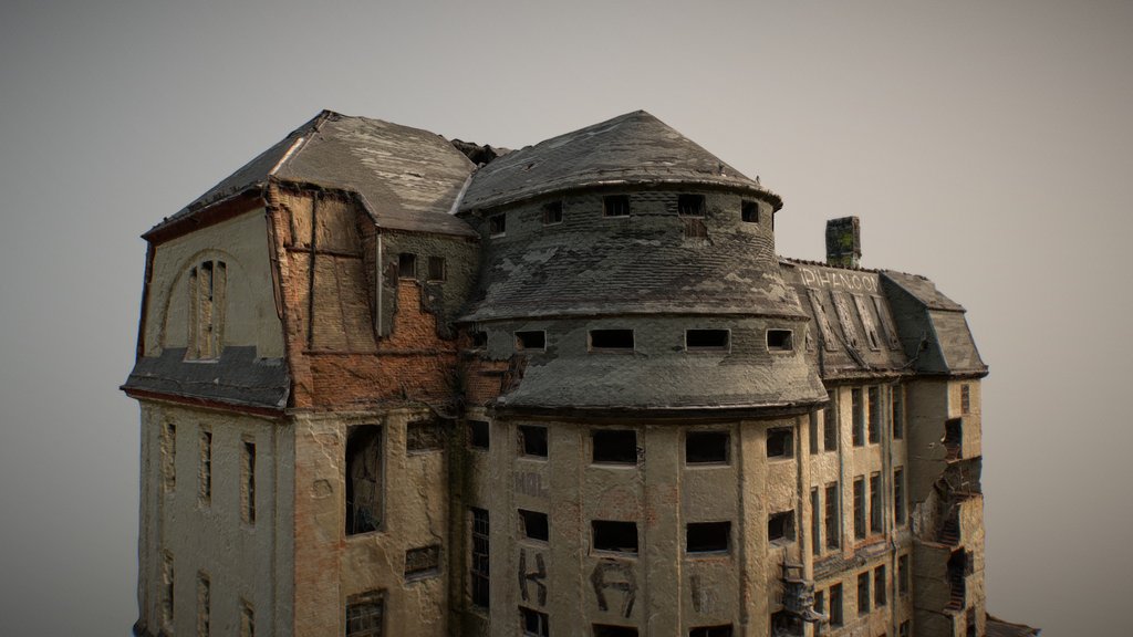 Abandoned Building: Polygraphenwerk Leipzig