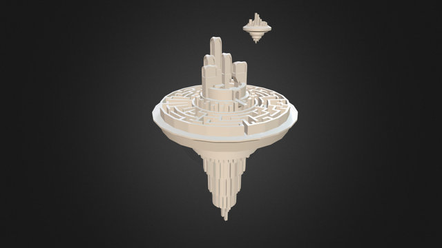 Primitiv Level Design 3D Model