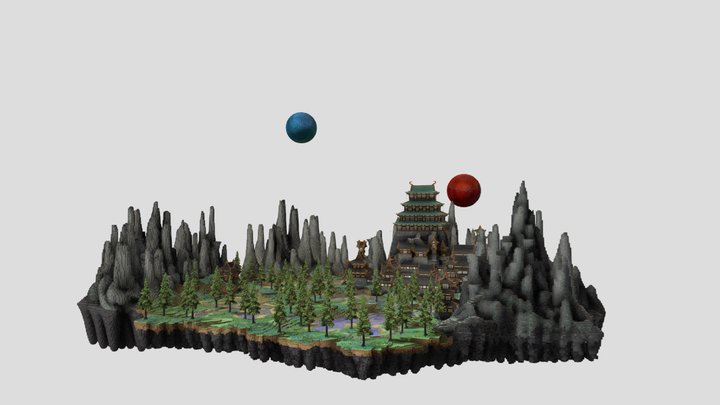 Takashima Castle 3D Model