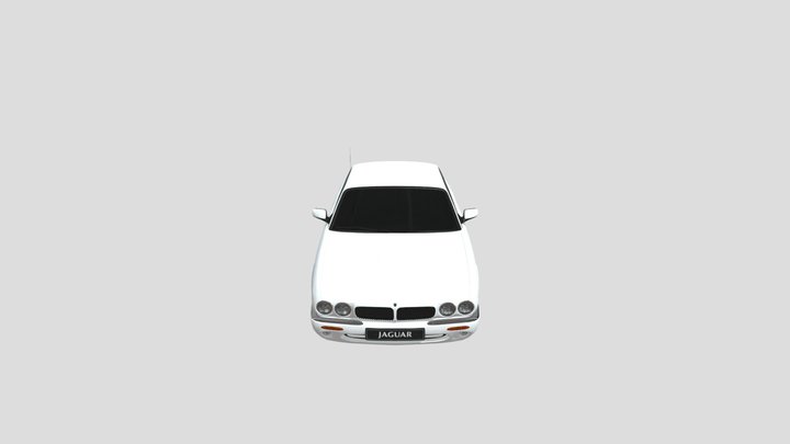 2000 Jaguar XJ Sport X308 XJ8 3D Model