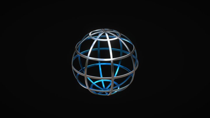 Meridian Earth (grid system) 3D Model