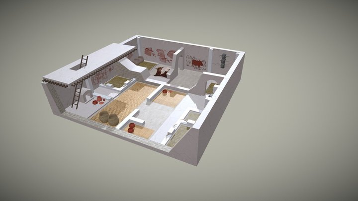 Çatalhöyük Neolithic House 3D Model