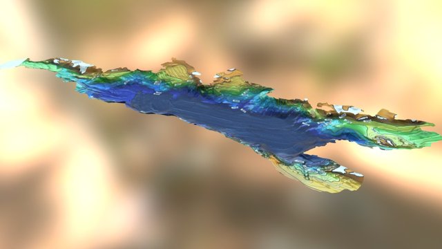 Κορινθιακός Κόλπος 3D Model