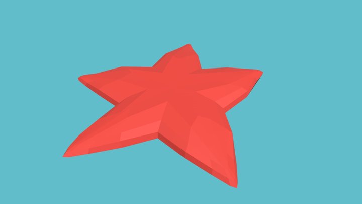 Star Fish 3D Model